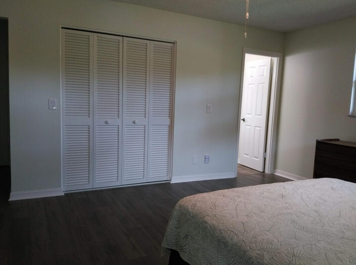 All bedrooms and closets have new wood flooring and paint
